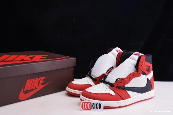 Rep LUCY HIGH - 100(RED) CD4487 OG JORDAN AIR X 1 SCOTT TRAVIS RETRO 0805